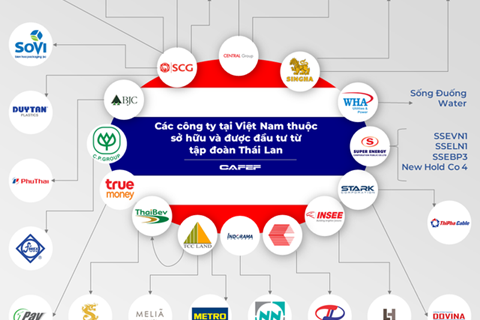 Đến hẹn lại lên: Mỗi năm người Thái đều thâu tóm thêm những doanh nghiệp hàng đầu Việt Nam trong nhiều lĩnh vực