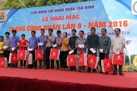 Thang máy Thiên Nam tham gia ngày hội tháng công nhân của quận Tân Bình