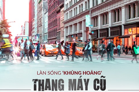 Làn sóng khủng hoảng thang máy cũ