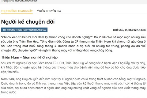Người kể chuyện đời