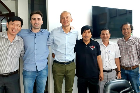 Hãng Montanari cùng Thiên Nam trao đổi và cập nhật một số công nghệ an toàn cho thang máy