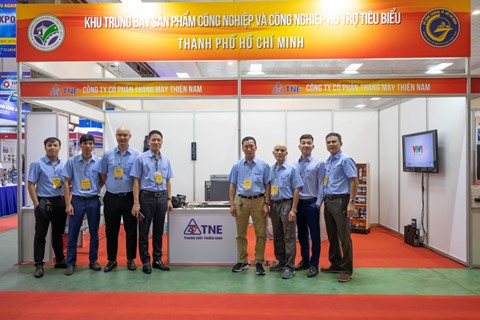 Thang máy Thiên Nam tham gia trưng bày sản phẩm trong nhóm các đơn vị công nghiệp hỗ trợ của Tp.HCM tại VIMEOXPO 2022