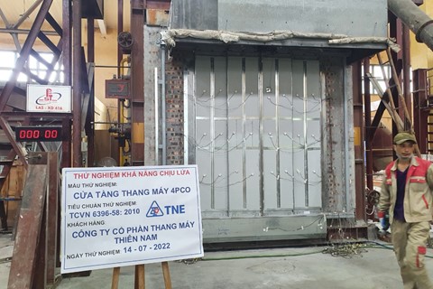 Cửa tầng chống cháy đạt chứng nhận E30 EI30 E60 EI60 E120 EI120