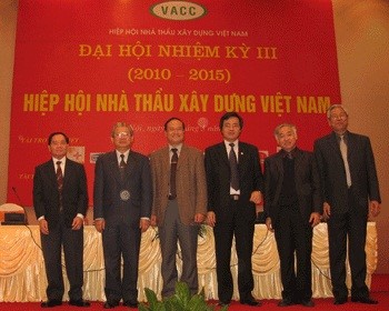 Đại hội nhà thầu xây dựng lần 3 ngày 12/03/2010 diễn ra tại Hà Nội