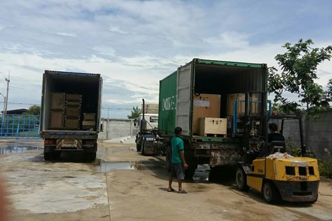 Thang máy Thiên Nam xuất khẩu thang máy tải khách sang Thái Lan