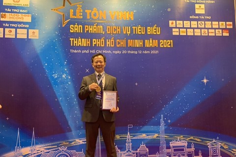 Thang máy Thiên Nam là công ty thang máy duy nhất được được bình chọn là Doanh nghiệp tiêu biểu Tp.HCM 2021