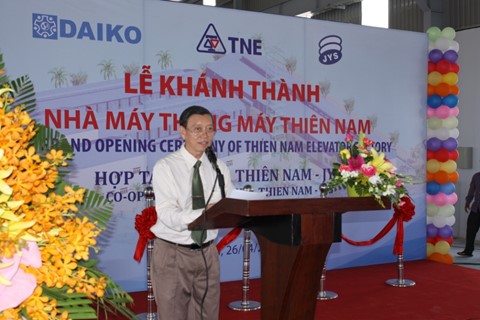 Khánh thành nhà máy Thang máy Thiên Nam thứ 2 tại Đức Hòa - Long an