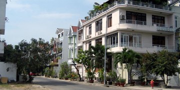 Biệt thự liên kế khu dân cư Sông Giồng