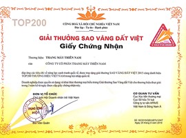 Viet Nam Gold Star Award 2015